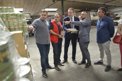 Visita al banco de alimentos de Cruz Roja_1