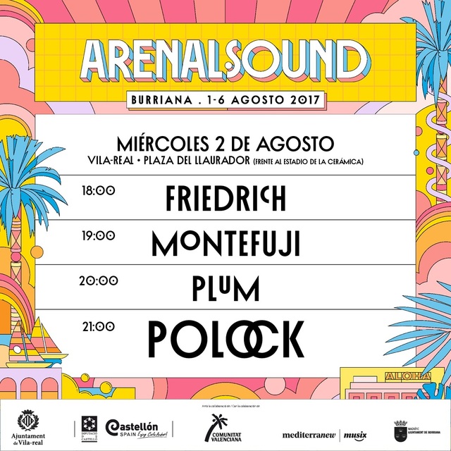 Cartell arenal sound 2017