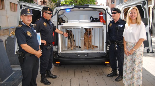 Nova furgoneta de la Unitat Canina_1