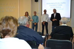 Inauguraci del 6 Curs d'agricultura ecolgica