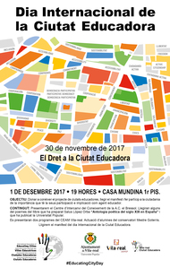 Dia Internacional de la Ciutat Educadora