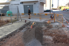 Obras en las calles Corts Valencianes y Alfons el Magnnim_2