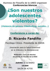 Conferencias Blancas: Sn els nostres adolescents violents?