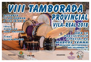 VIII Tamborada provincial Vila-real 2018