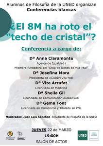 Comferncies Blanques: El 8M ha roto el "techo de cristal"?