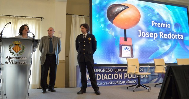 Entrega del premio Josep Redorta de mediación policial_3