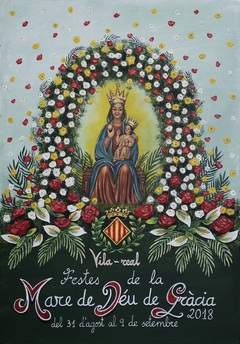 Portada del programa de fiestas de la Virgen de Gracia 2018