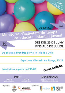 Formaci per a l'ocupaci - Curs de monitor de temps lliure