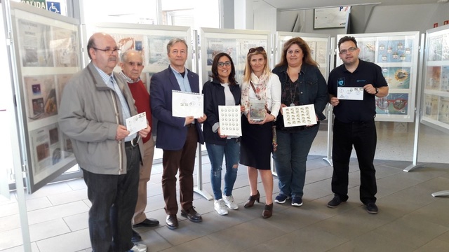 Exposici de Correus al CEIP Cervantes