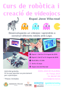 Curso de robtica y creacin de videojuegos