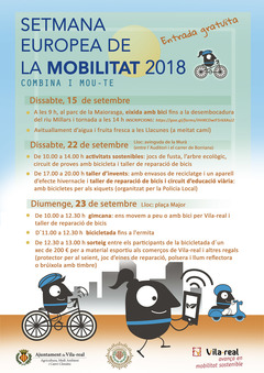 Setmana Europea de la Mobilitat 2018
