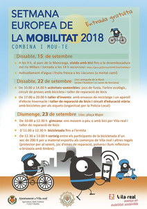 Setmana Europe de la Mobilitat 2018