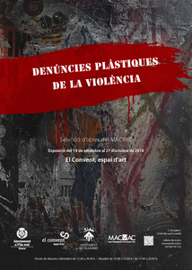 Exposici titolada "Denncies plstiques de la violncia"