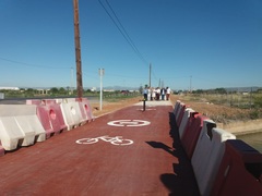 Visita al carril bici Vila-real-Borriana_1