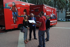 Caravana de educacin vial de Mapfre