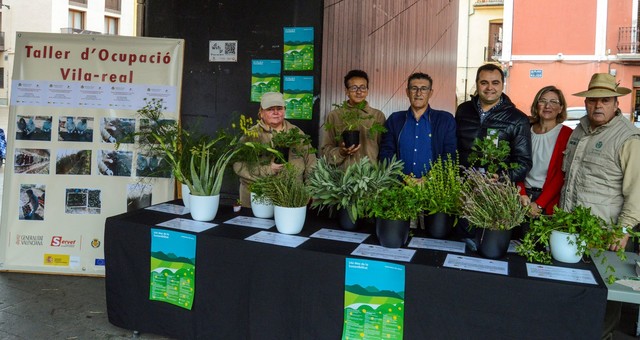 Taller de plantes aromtiques en el mercat dels dijous