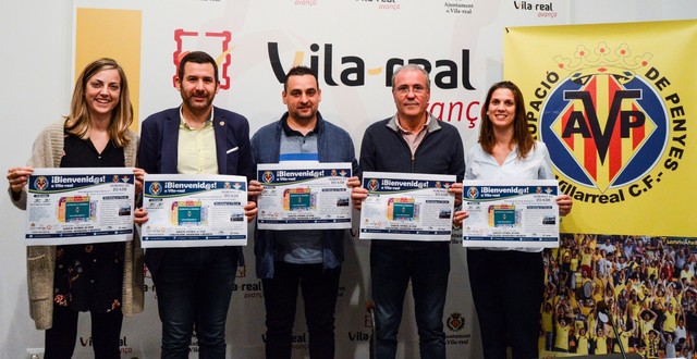 Presentacin del folleto de bienvenida a aficiones y clubs de ftbol visitantes