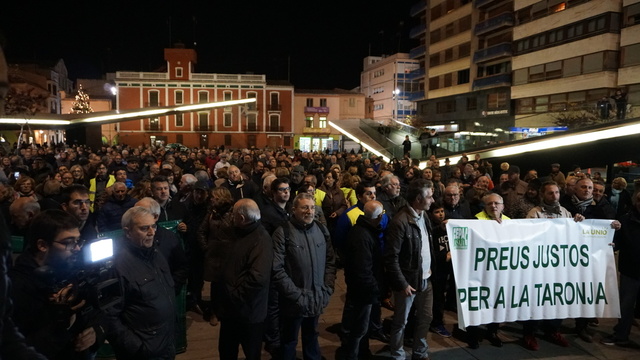 Concentracin en defensa de la citricultura