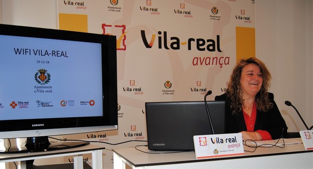 Mónica Mañas anuncia la ampliación de la red wifi pública