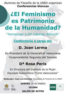 Conferencias Blancas: El Feminismo es Patrimonio de la Humanidad?