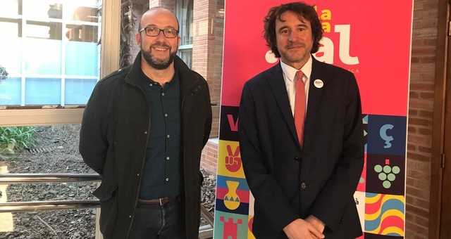 Santi Cortells y Rubn Trenzano, en la creacin de la Xarxa Pblica de Serveis Lingstics Valencians