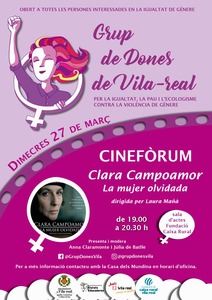 Cinefórum: Clara Campoamor, la mujer olvidada