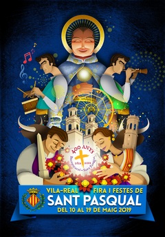 Cartel de fiestas de San Pascual 2019