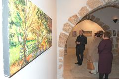 Exposici de Cornelia Grigore a la Casa de l'Oli