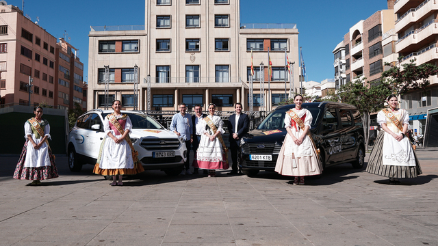 Colaboracin del concesionario Ford con fiestas