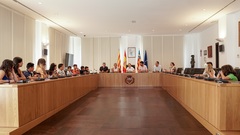 Recepcin a los nios saharauis de vacaciones en Vila-real con Smara_1