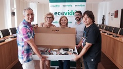 Lliurament del premi de La Penya Recicla a La Merla_1