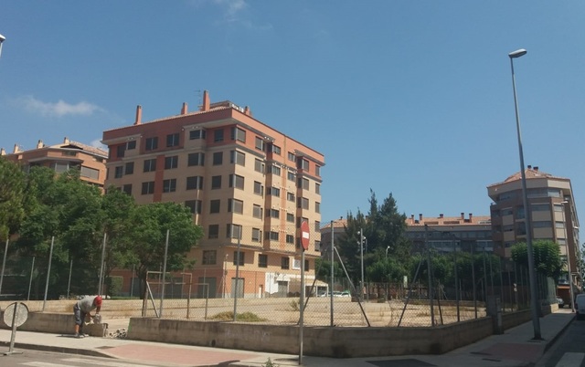 Obras del nuevo prking de Jaume Roig