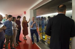 Visita de Reciplasa a la planta d'Algmia