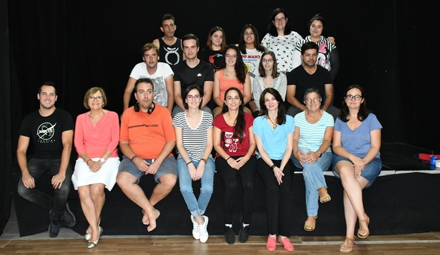 Alumnos de la Escuela Municipal de Teatro