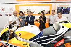 Visita a la exposicin Repsol Racing Tour