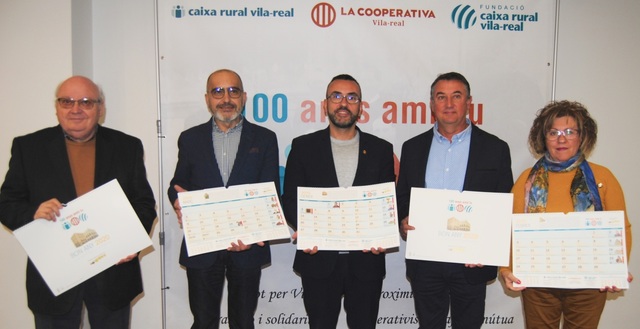 Presentaci del calendari solidari de la Fundaci Caixa Rural Vila-real