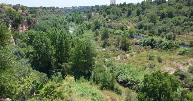 Zona del paisaje protegido en la que fue localizado el cazador