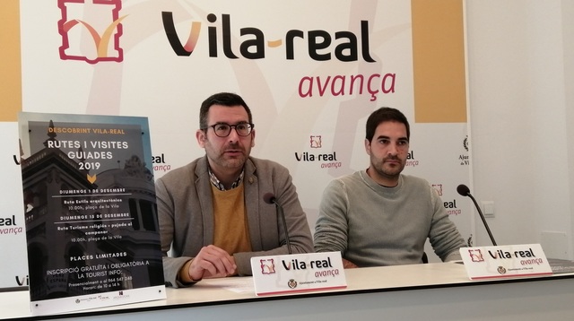 El concejal de Turismo y el gerente de la empresa local Arqueocas 