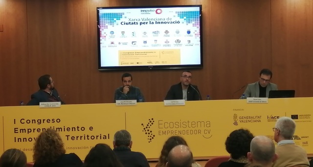 El alcalde ha participado en el I Congreso de Emprendimiento e Innovacin Territorial de la Comunitat