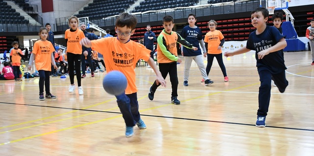 Jornada colpbol del Multiesport Escolar