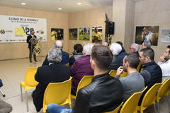 Inauguraci de l'exposici fotogrfica del Villarreal CF