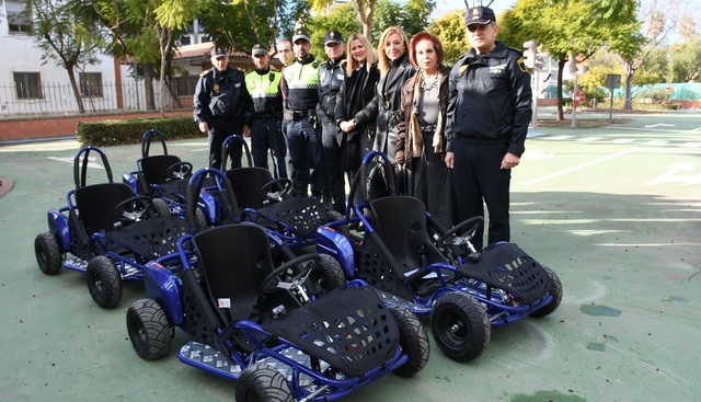 Cesin de karts elctricos para el parque de educacin vial_2