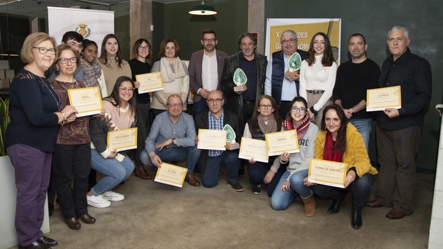 Entrega de premios de las X Jornadas gastronmicas