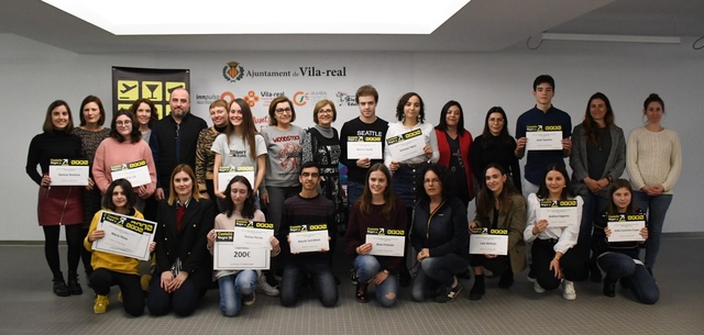 Premiados en el concurso juvenil de relato corto del festival Vila-real Negra 