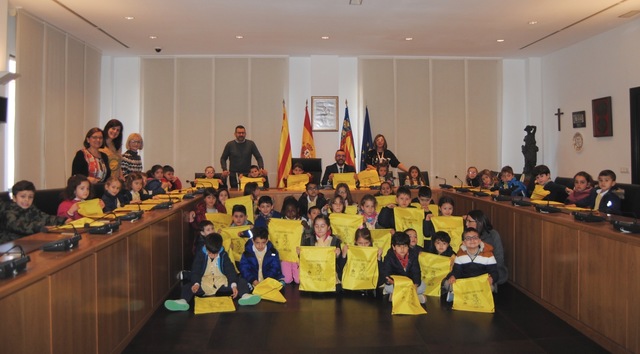 Visita del colegio Cervantes