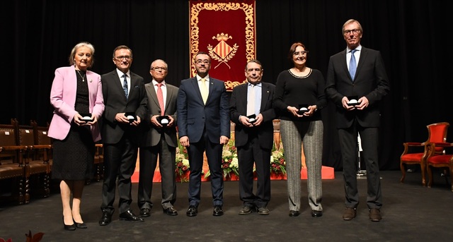 Acto de entrega de los Premis 20 de Febrer 