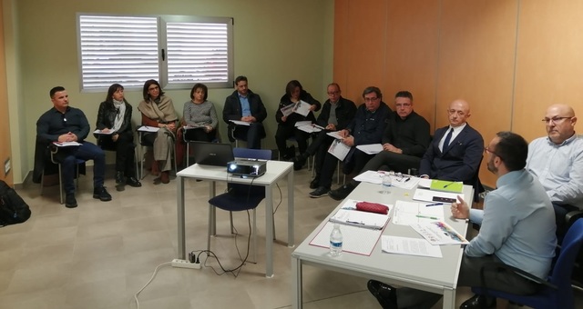 Reuni de l'alcalde amb els tcnics i responsables de la Regidoria de Territori 