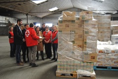 Visita al banco de alimentos de Cruz Roja _1