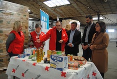 Visita al banc d'aliments de Creu Roja _2