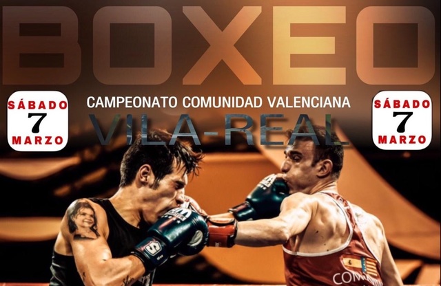 Cartel de la velada de boxeo_1